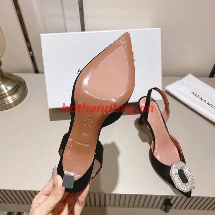 Amina Muaddi Shoes AMS00024 Heel 8.5CM